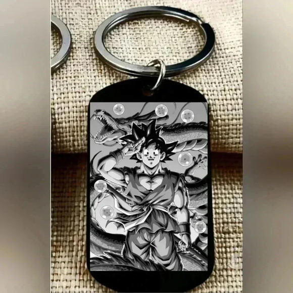 Dragon ball z goku shen Yun Hot art keychain - Picture 1 of 1